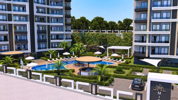 New-build property 1+1 in Alanya - 52 sqm